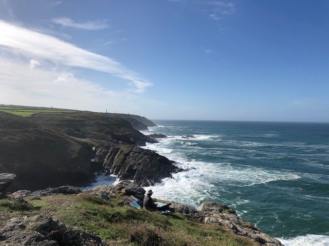 Luke Knight Expressive Landscape painting course Newlyn